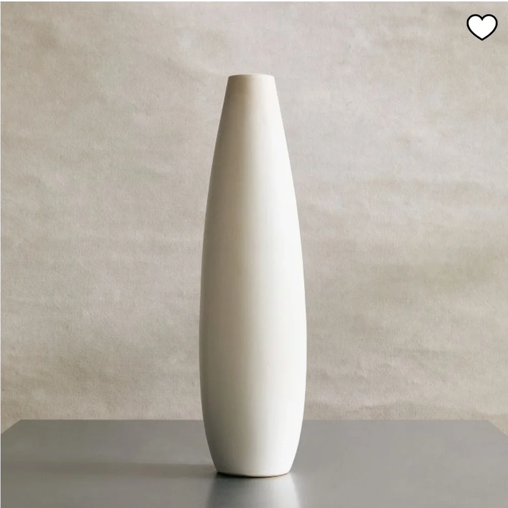 West Elm White Vase